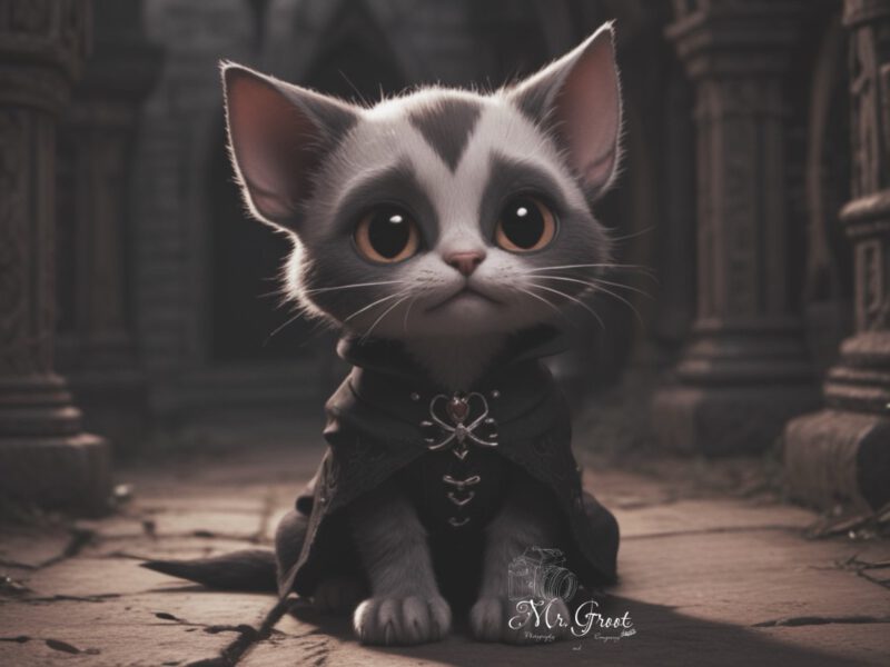 0086 Comtesse Kupferkralle – Das charmante Gothic-Kitten