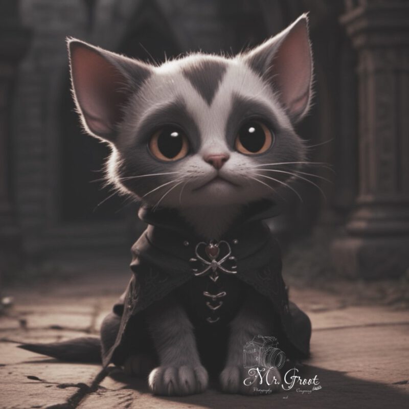 0086 Comtesse Kupferkralle – Das charmante Gothic-Kitten