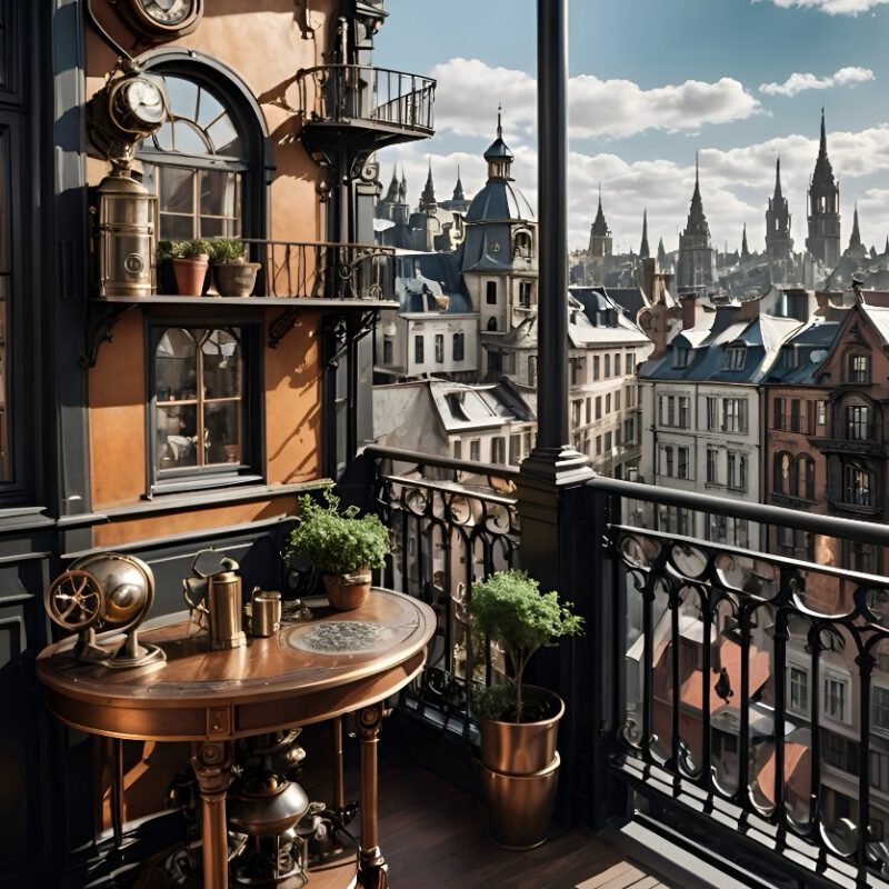 0074 Der Balkon