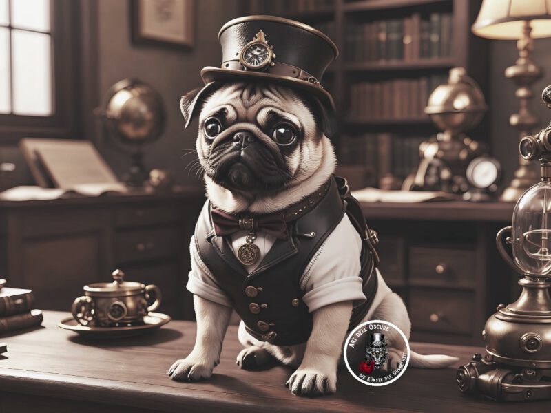 0106 Adjutant Amiel Ainsworth – Steampunk-Schachmeister in Aktion